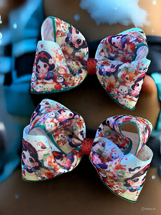 Pig tail bows
